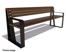 Скамейка уличная Отдых, Сосна 2 м Скамейка уличная Отдых, Сосна 2 м