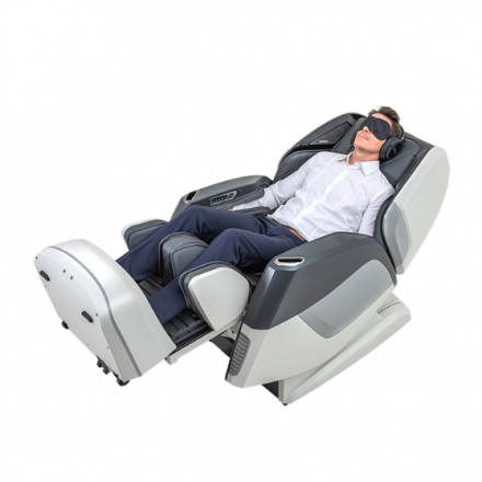 Домашнее массажное кресло Casada Aura White Gray, фото 11