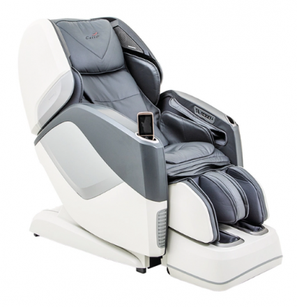 Домашнее массажное кресло Casada Aura White Gray, фото 1