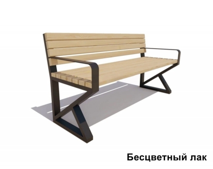 Скамейка садово-парковая Королев, Сосна 0,6 м, фото 1