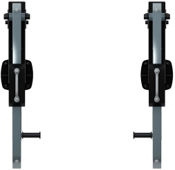 Приседания (серый) - Уличный тренажер - СТ 025-13.П, фото 5 Приседания (серый) - Уличный тренажер - СТ 025-13.П, фото 5