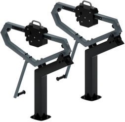 Приседания (серый) - Уличный тренажер - СТ 025-13.П, фото 3 Приседания (серый) - Уличный тренажер - СТ 025-13.П, фото 3