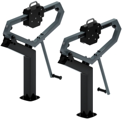 Приседания (серый) - Уличный тренажер - СТ 025-13.П, фото 2 Приседания (серый) - Уличный тренажер - СТ 025-13.П, фото 2