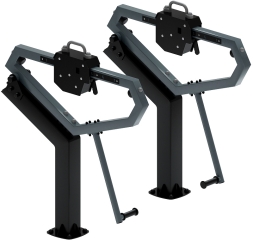 Приседания (серый) - Уличный тренажер - СТ 025-13.П, фото 1 Приседания (серый) - Уличный тренажер - СТ 025-13.П, фото 1