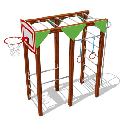 Спортивный комплекс ВСТ 8053 для уличной площадки, фото 1