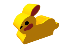 Контурная игрушка «Зайка» Контурная игрушка «Зайка»