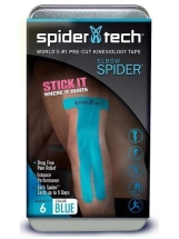 Тейп преднарезанный для локтя SpiderTech, 6 шт.
