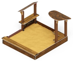 Песочный дворик (Коричневый) - ИО 6.01.01-02, фото 3