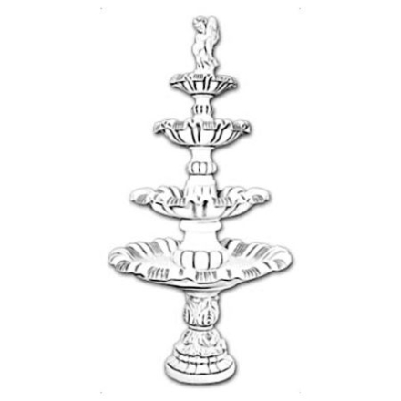 Фонтан скульптурный "Мальчик с рыбкой" артикул 753, фото 1