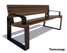 Парковая скамейка Подольск, Сосна 0,6 м Парковая скамейка Подольск, Сосна 0,6 м