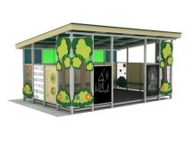 Теневой навес 6,8 х 4,8 тип 3 для улицы