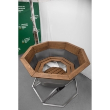 Сибирский банный чан "Бриллиант Сибири" на опоре + печь (черный металл) 1850 мм Сибирский банный чан "Бриллиант Сибири" на опоре + печь (черный металл) 1850 мм