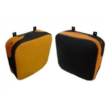 Профессиональная настенная боксерская подушка плоская кожаная Профессиональная настенная боксерская подушка плоская кожаная