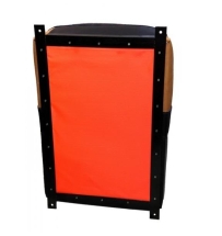 Профессиональная настенная боксерская подушка плоская кожаная Профессиональная настенная боксерская подушка плоская кожаная