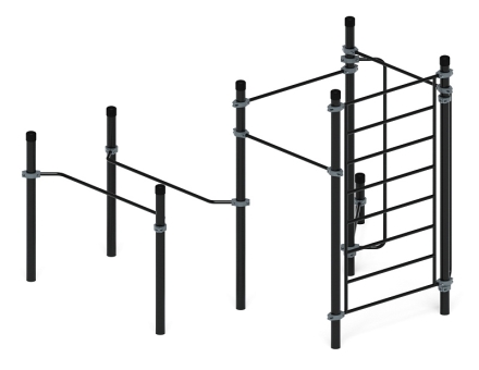 Воркаут ЛОВ 89 серый ВТ 101.15-03, фото 2