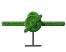 Топиари Самолет, L=150см - газон Eco Топиари Самолет, L=150см - газон Eco