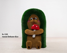 Топиари ежик Лори, H=160 см, газон Eco + Deluxe Топиари ежик Лори, H=160 см, газон Eco + Deluxe