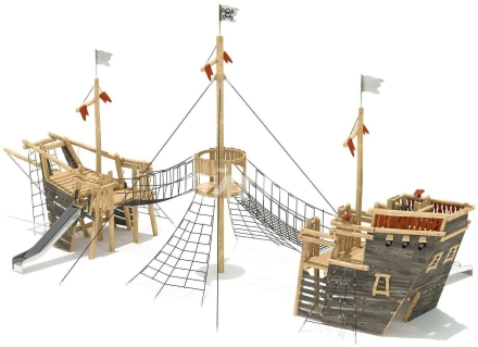 Игровой комплекс Эко 071203 для детской площадки, фото 1