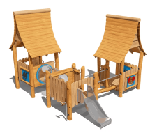 Игровой комплекс Эко VST 0022/2 для детской площадки