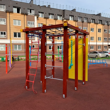 Спортивный комплекс ВСТ 8050 для уличной площадки, фото 2