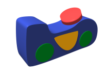 Контурная игрушка «Машинка» Контурная игрушка «Машинка»