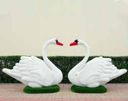 Топиари Лебедь на острове - газон Eco + Deluxe, фото 4