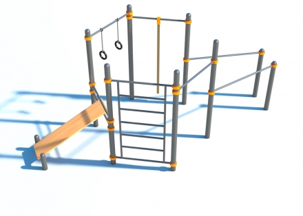 Воркаут комплекс по индивидуальному проекту , фото 6