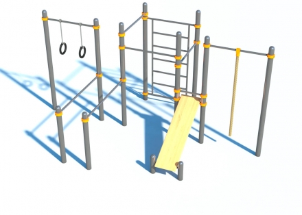 Воркаут комплекс по индивидуальному проекту , фото 3