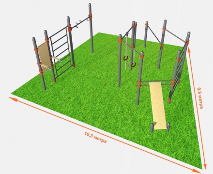 Воркаут комплекс по индивидуальному проекту , фото 2