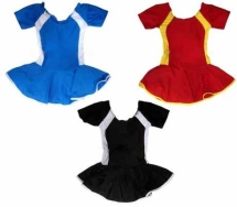 Купальник гимнас. двухцветный черно-бел.р.S 0703 Купальник гимнас. двухцветный черно-бел.р.S 0703