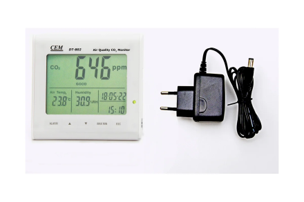 Газоанализатор воздуха с часами СЕМ DT-802 481769, фото 8