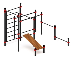 Воркаут 108 красный ВТ 12.21-01, фото 2