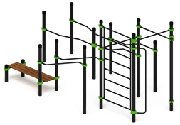 Воркаут ЛОВ 108 зеленый ВТ 102.13-02, фото 1 Воркаут ЛОВ 108 зеленый ВТ 102.13-02, фото 1