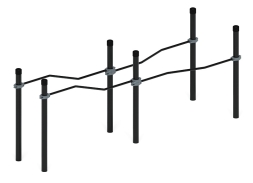 Воркаут ЛОВ 89 серый ВТ 101.17-03, фото 2