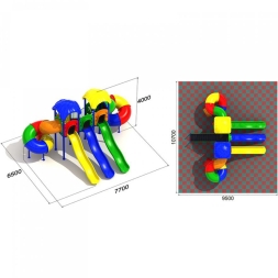 Детская игровая площадка Сафари 2.2, фото 3 Детская игровая площадка Сафари 2.2, фото 3