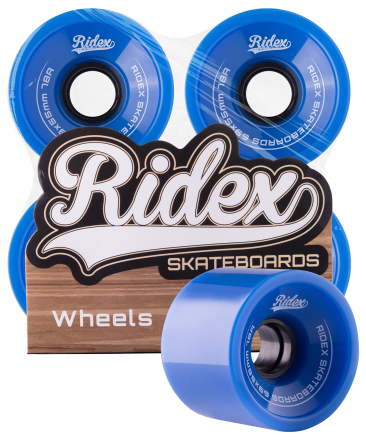 Комплект колес для лонгборда SB, синий, 4 шт., фото 1