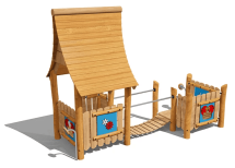 Игровой комплекс Эко VST 0022/4 для детской площадки