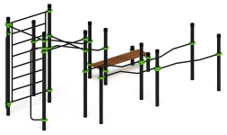 Воркаут ЛОВ 89 зеленый ВТ 101.13-02, фото 1 Воркаут ЛОВ 89 зеленый ВТ 101.13-02, фото 1