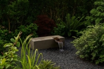 Современный фонтан “Франкфурт”