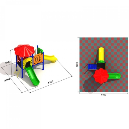 Детская площадка Лимпопо 2.3.1, фото 3