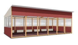 Теневой навес Классика ВСТ 1517/2 40 м2 для улицы, фото 1