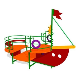 Игровой макет Катерок ЗНИМ 088 для детских площадок