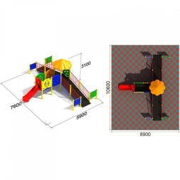 Детская игровая площадка Радость 1, фото 3 Детская игровая площадка Радость 1, фото 3