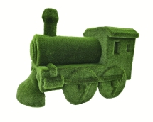 Топиари Паровозик - газон Deluxe Топиари Паровозик - газон Deluxe