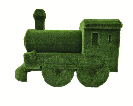 Топиари Паровозик - газон Deluxe, фото 2