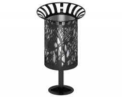 Урна Порядок 5 с баком (под анкера). С логотипом, фото 5 Урна Порядок 5 с баком (под анкера). С логотипом, фото 5