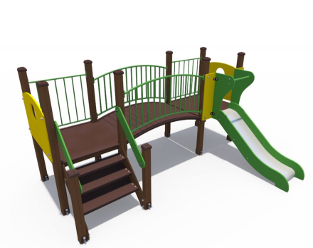 Детский игровой комплекс Поляна ДИО 08020, фото 1