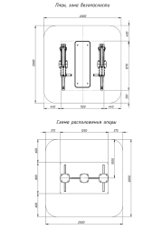 Жим лежа (серый) - Уличный тренажер - СТ 026-13.П , фото 6 Жим лежа (серый) - Уличный тренажер - СТ 026-13.П , фото 6