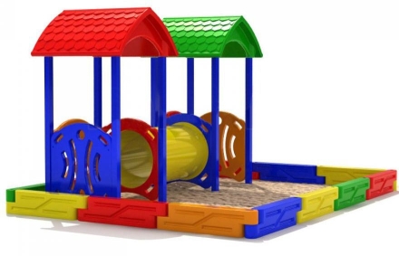 Песочный дворик 6 для детской площадки, фото 2