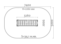 Спортивный комплекс 09032.21 для детской спортивной площадки